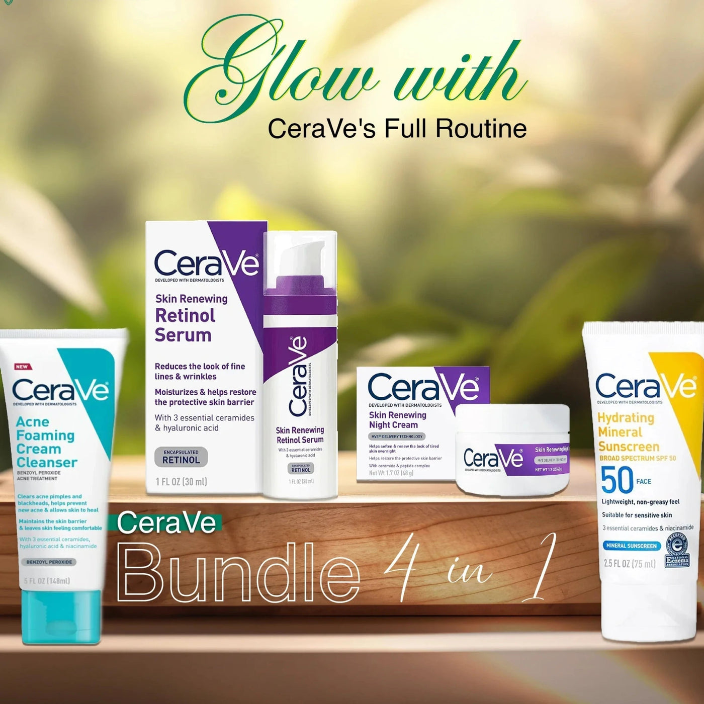 CeraVe 4 in 1 Bundle
